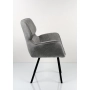 Krzesło DELUXE KR-168 Tkanina STRONG 14 Noga Metalowa